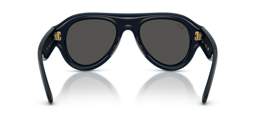 Ray Ban RB4925 Azul oscuro Traslúcido / Ultra Negro vista 3