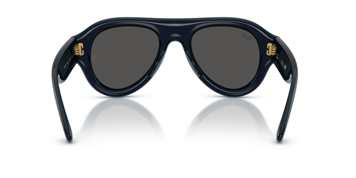 Ray Ban RB4925 Azul oscuro Traslúcido / Ultra Negro vista 3