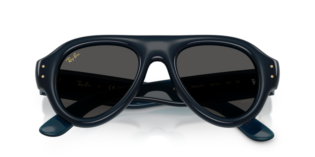 Ray Ban RB4925 Azul oscuro Traslúcido / Ultra Negro vista 6