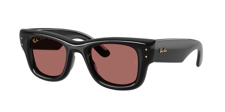 RAY BAN WAYFARER PUFFER RB4940 50mm / Negro / Violeta oscuro