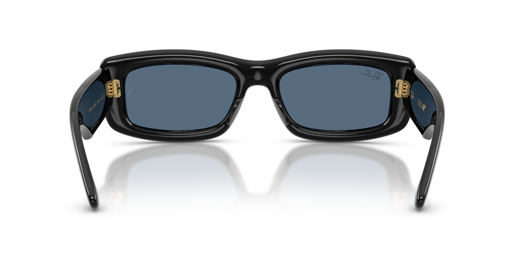 Ray Ban RB4944 Negro / Azul oscuro vista 3