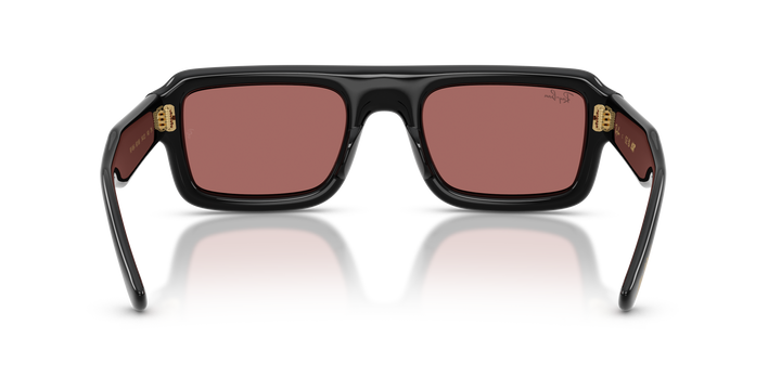 Ray Ban RB4954 Negro / Violeta oscuro vista 3