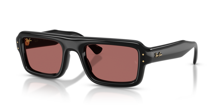 Ray Ban RB4954 Negro / Violeta oscuro vista 1