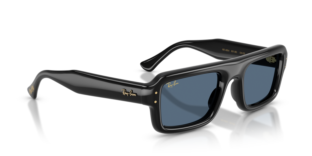 Ray Ban RB4954 Negro / Azul oscuro vista 4
