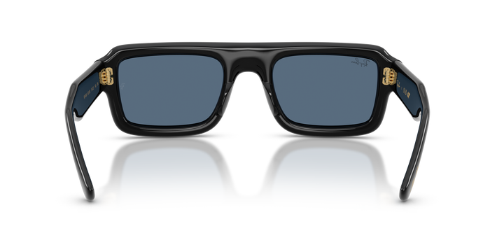 Ray Ban RB4954 Negro / Azul oscuro vista 3