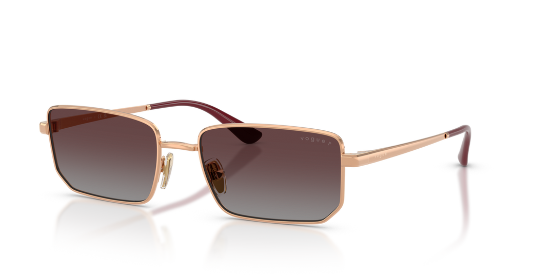 Vogue Vo4352S 515262 Oro Rosa / Polarizado Gris Degradado Violeta vista 2