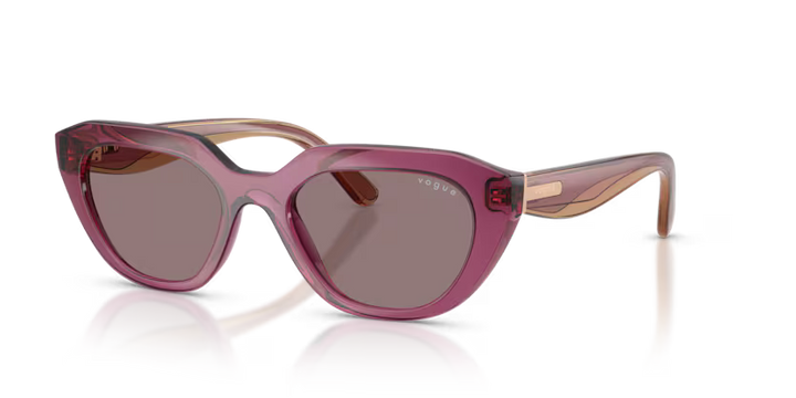 VOGUE VO5711S 51mm / Púrpura traslúcido