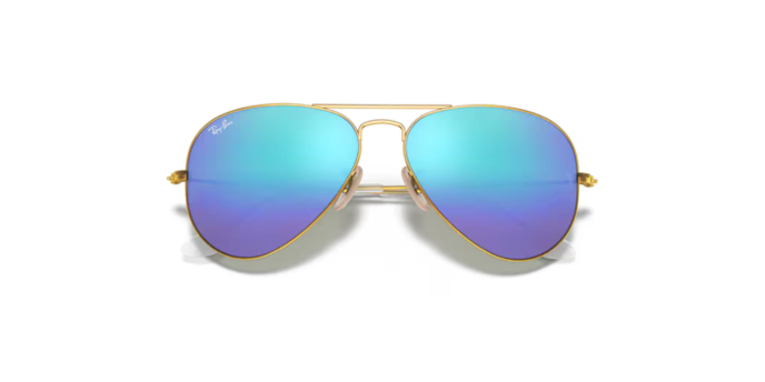 RAY BAN RB3025 112/17 AVIATOR LARGE METAL AZUL ESPEJO