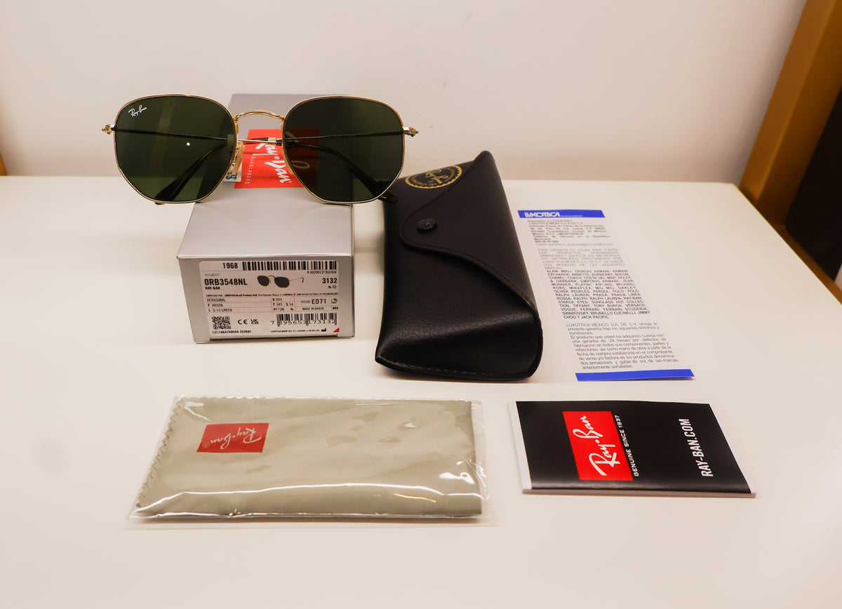 Lo que recibes - RAY BAN HEXAGONAL RB3548N