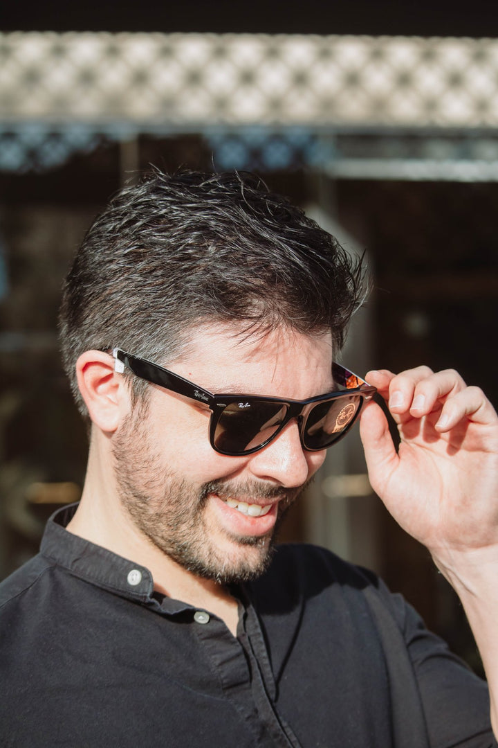 Foto real Reval - RAY BAN WAYFARER RB2140 - RB2140 Wayfarer negro 51mm - _MG_4242.jpg