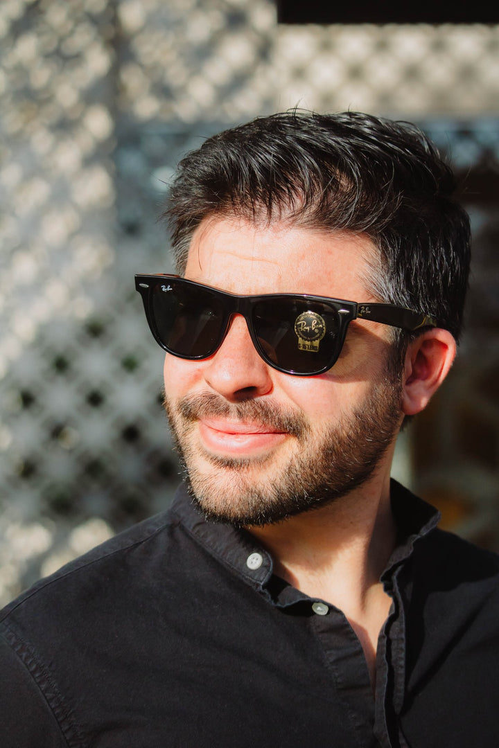 Foto real Reval - RAY BAN WAYFARER RB2140 - RB2140 Wayfarer negro 51mm - _MG_4249.jpg
