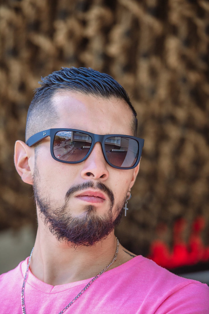 Foto real Reval - RAY BAN JUSTIN RB4165 - ray ban justin negro:gris - _MG_5720.jpg