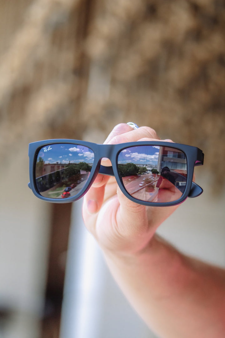 Foto real Reval - RAY BAN JUSTIN RB4165 - ray ban justin negro:gris - _MG_5722.jpg