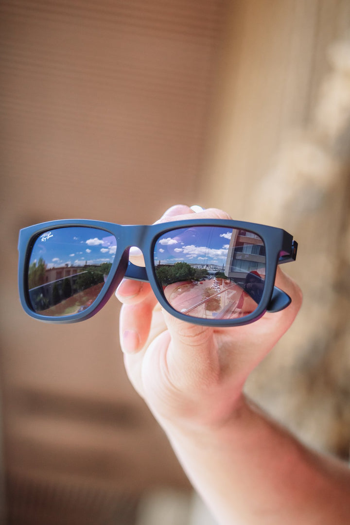 Foto real Reval - RAY BAN JUSTIN RB4165 - ray ban justin negro:gris - _MG_5724.jpg
