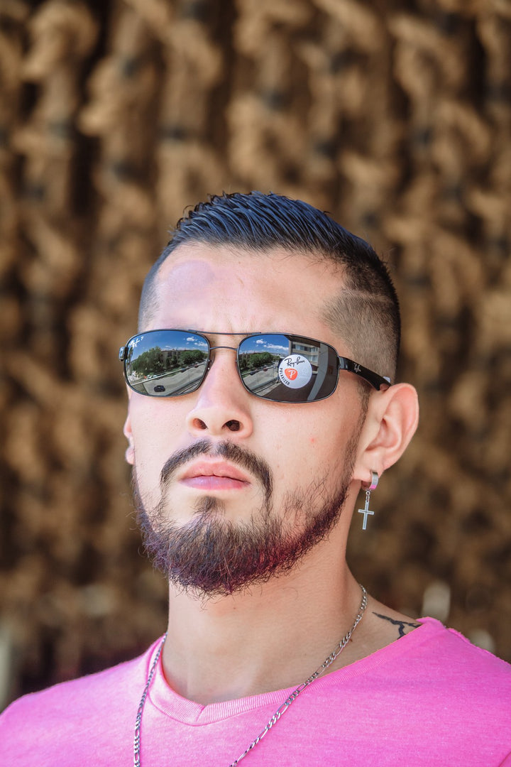 Foto real Reval - RAY BAN  MEGA WAYFARER POLARIZADO RB0840S - ray ban negro polarizado - _MG_5745.jpg