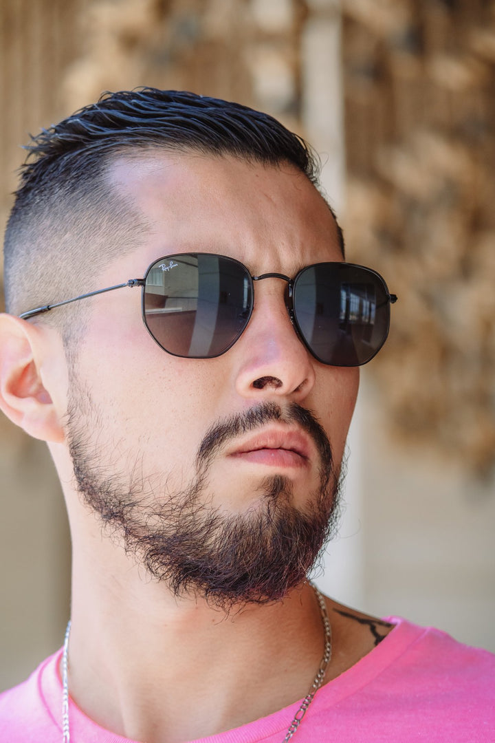 Foto real Reval - RAY BAN HEXAGONAL RB3548N - ray ban hexagonal negro - _MG_5766.jpg