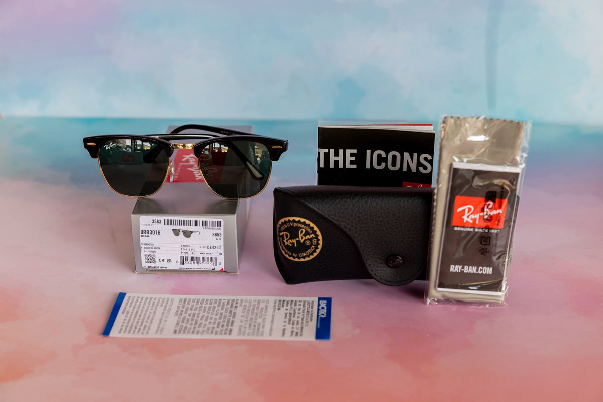 Lo que recibes - RAY BAN CLUBMASTER RB3016