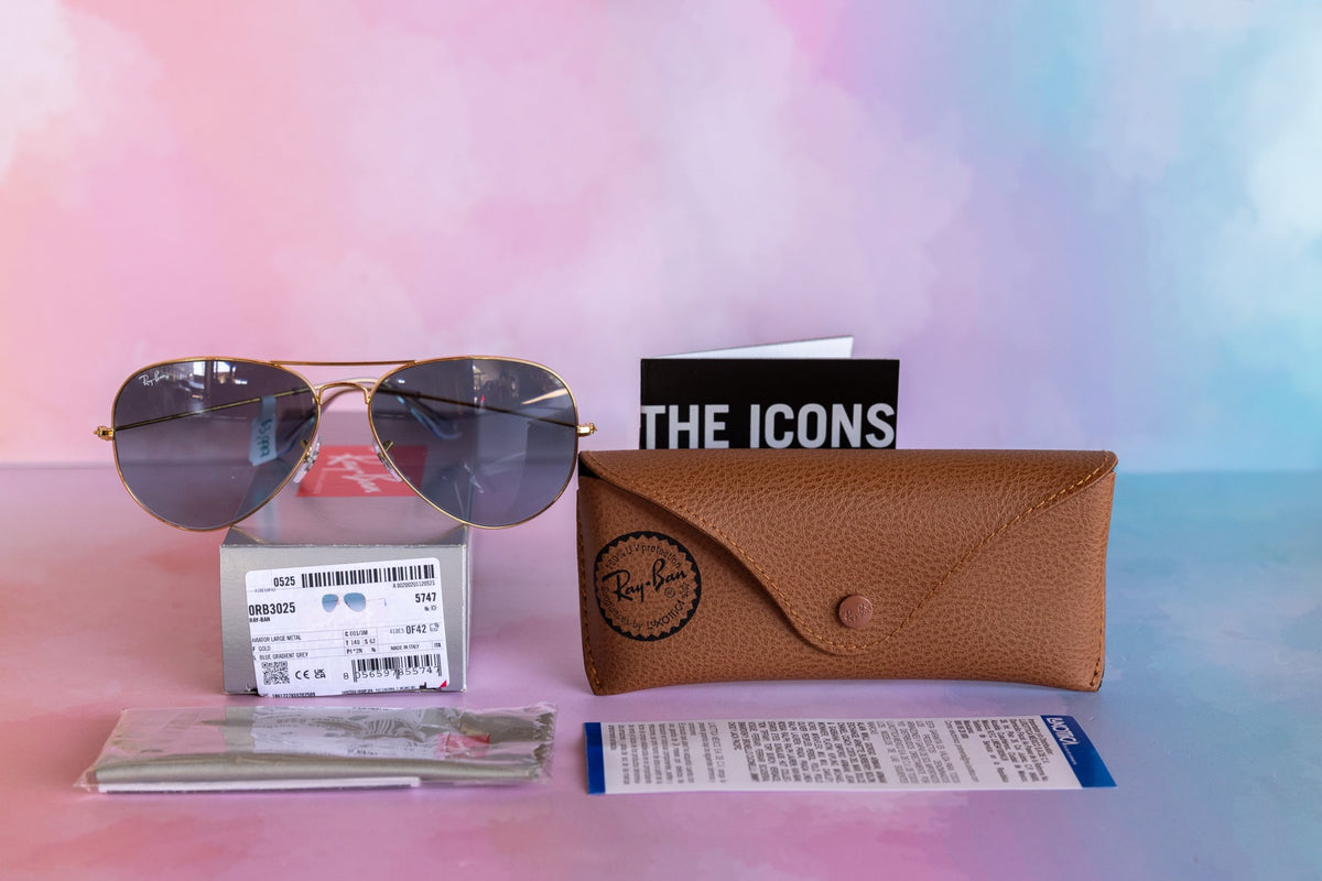 Lo que recibes - RAY BAN AVIATOR LARGE METAL RB3025