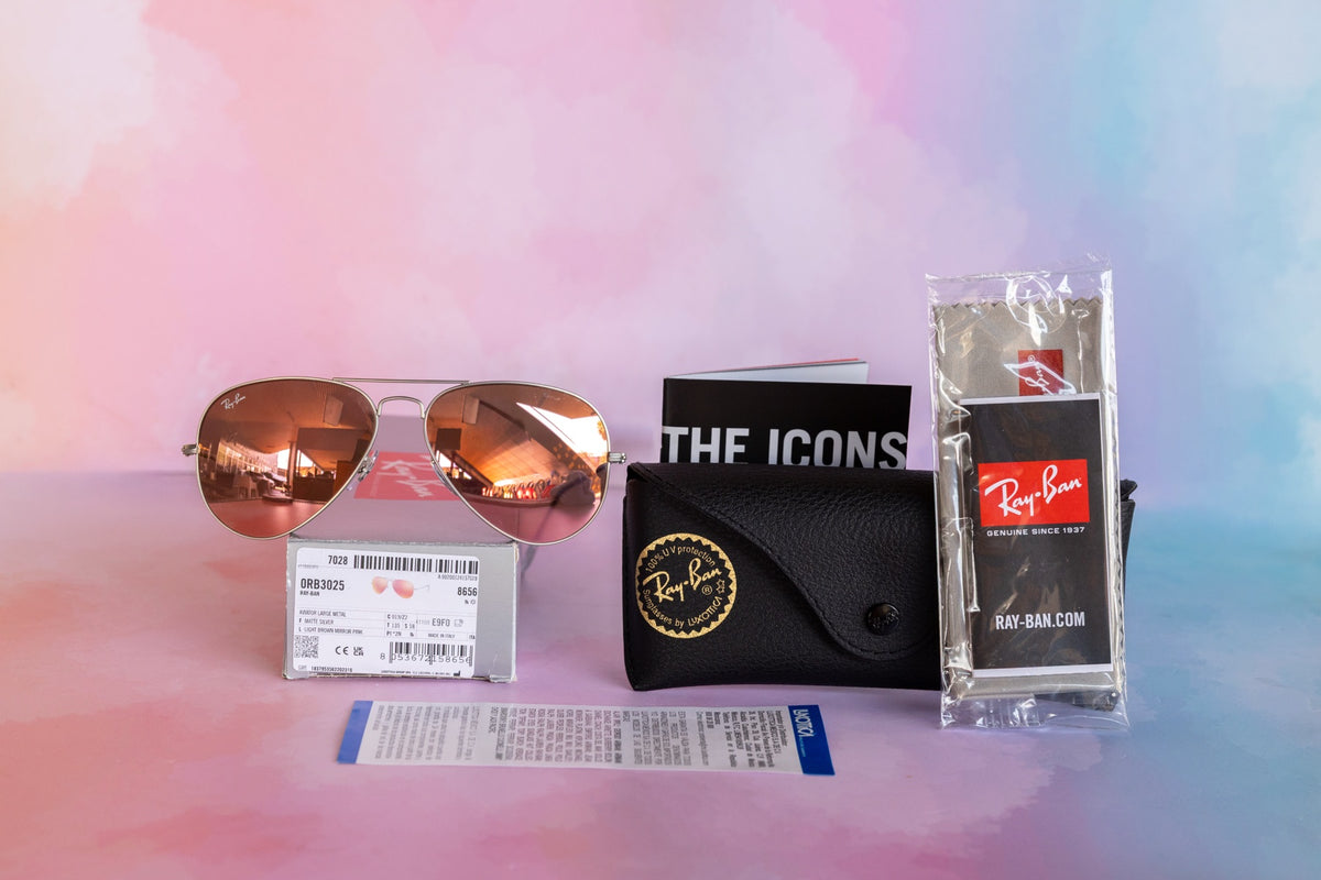 Lo que recibes - RAY BAN AVIATOR LARGE METAL RB3025