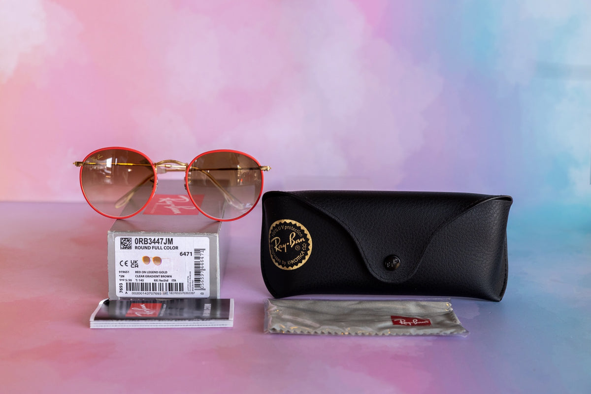 Lo que recibes - RAY BAN ROUND FULL COLOR RB3447JM