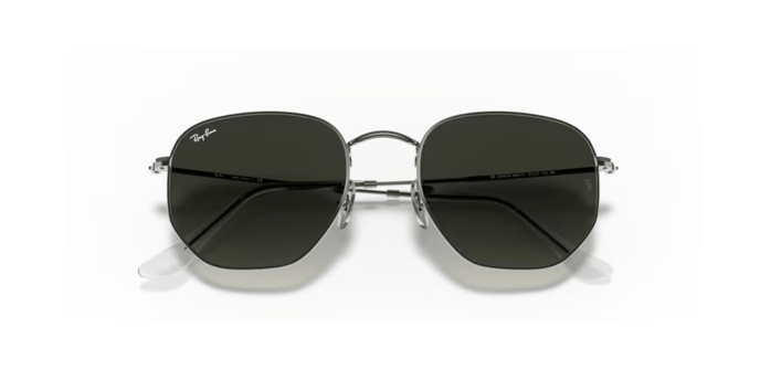 RAY BAN RB3548N HEXAGONAL GUNMETAL