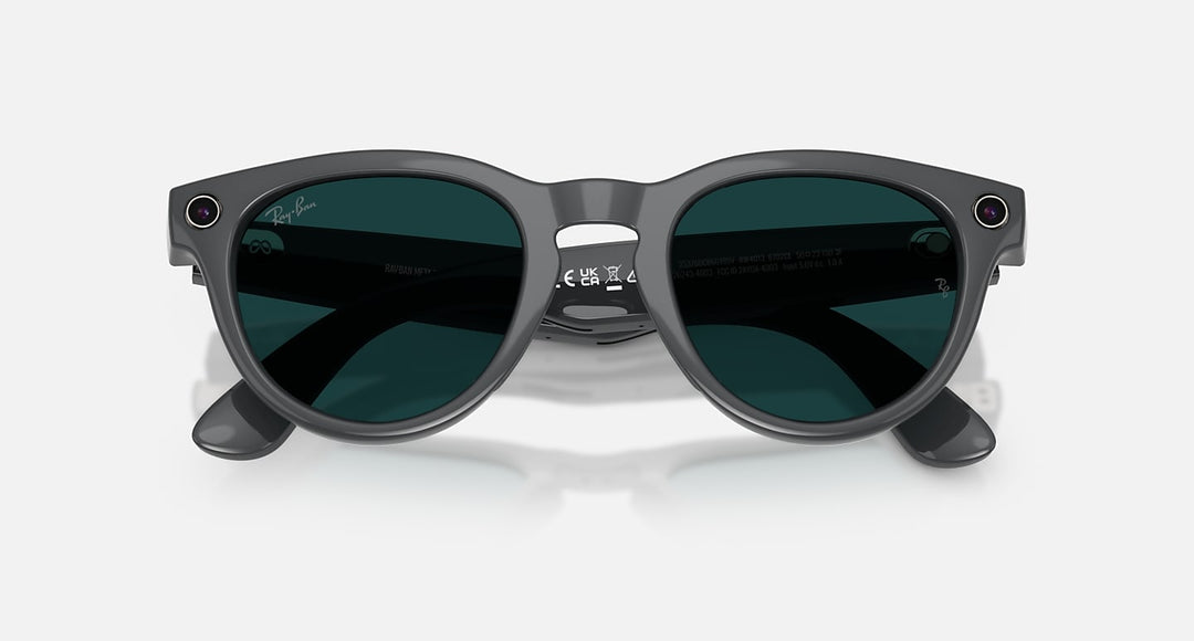 Ray-Ban Meta Headliner Gen 2 RW4013 6702CE 50 Gris Asteroide Transitions Esmeralda - vista alternativa frontal