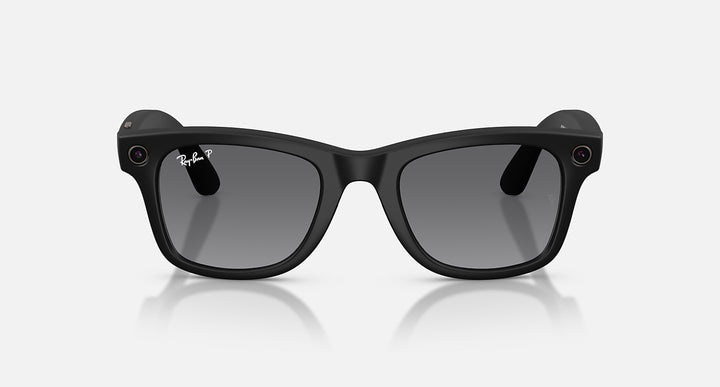 Ray-Ban Meta Wayfarer Gen 2 RW4012 601ST3 53 Negro Mate Grafito Degradado Polarizado - vista frontal