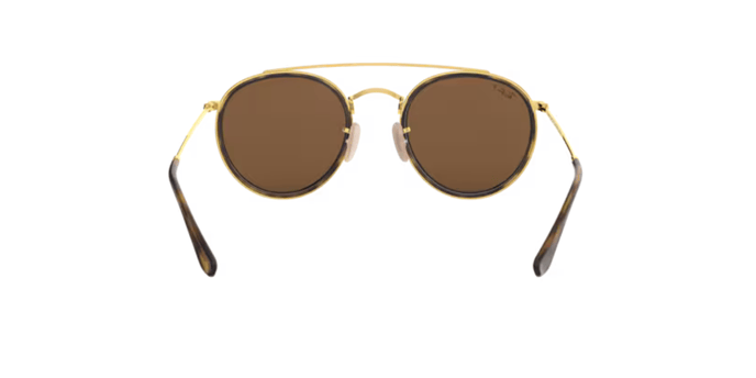 RAY BAN RB3647N ROUND DOUBLE BRIDGE CAFÉ
