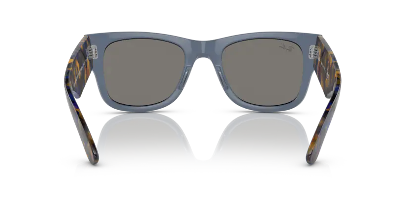 RAY BAN 0RB0840S 663804 MEGA WAYFARER AZUL TRASLÚCIDO