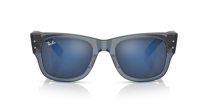 RAY BAN 0RB0840S 663804 MEGA WAYFARER AZUL TRASLÚCIDO