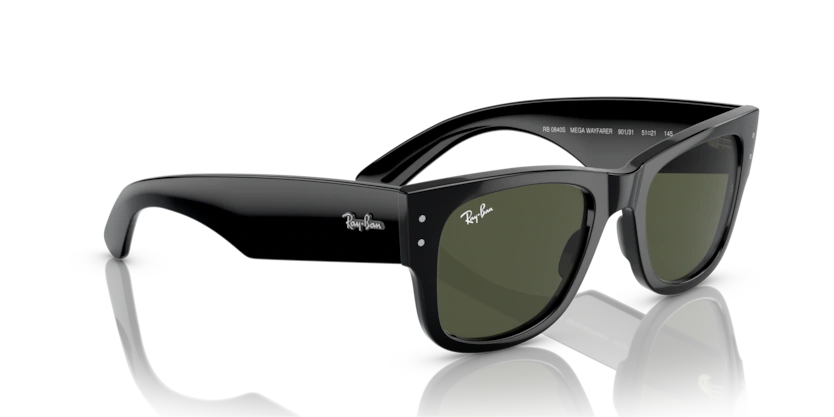 RAY BAN RB0840S 901/31 MEGA WAYFARER NEGRO