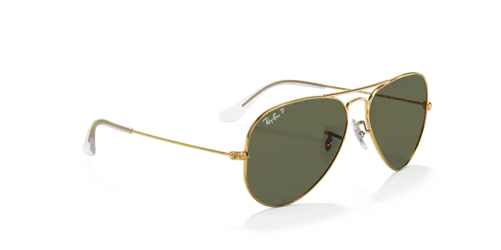 RAY BAN RB3025 001/58 AVIATOR LARGE METAL DORADO POLARIZADO