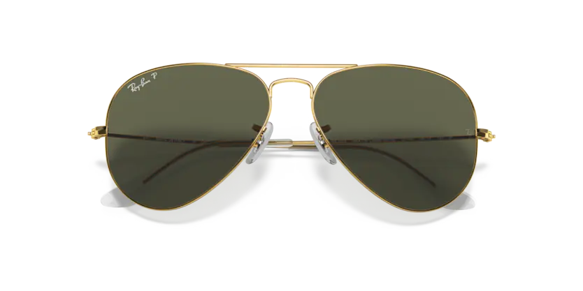 RAY BAN RB3025 001/58 AVIATOR LARGE METAL DORADO POLARIZADO