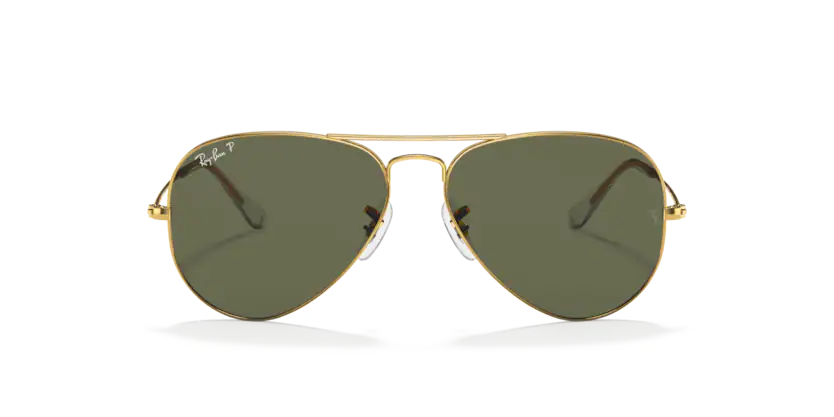RAY BAN RB3025 001/58 AVIATOR LARGE METAL DORADO POLARIZADO
