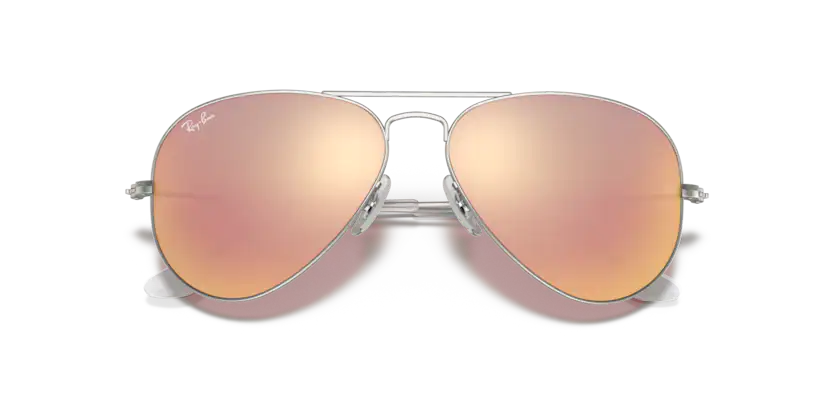 RAY BAN RB3025 019/Z2 AVIATOR LARGE METAL PLATEADO