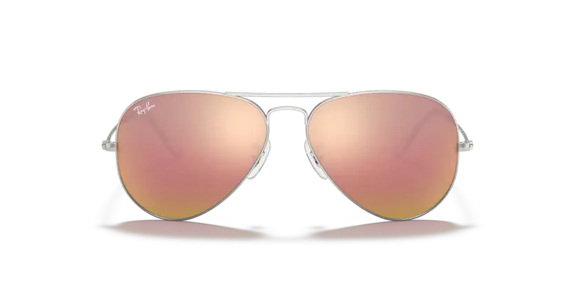 RAY BAN RB3025 019/Z2 AVIATOR LARGE METAL PLATEADO