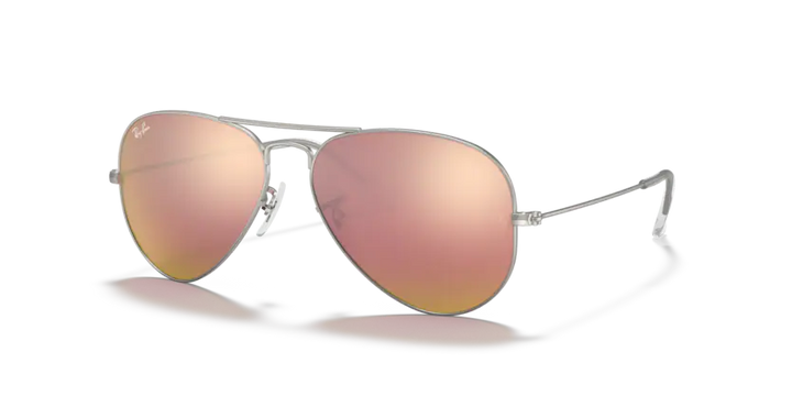 RAY BAN RB3025 019/Z2 AVIATOR LARGE METAL PLATEADO
