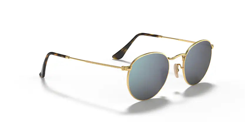 RAY BAN RB3447N 001/30 ROUND METAL DORADO