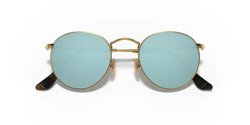 RAY BAN RB3447N 001/30 ROUND METAL DORADO