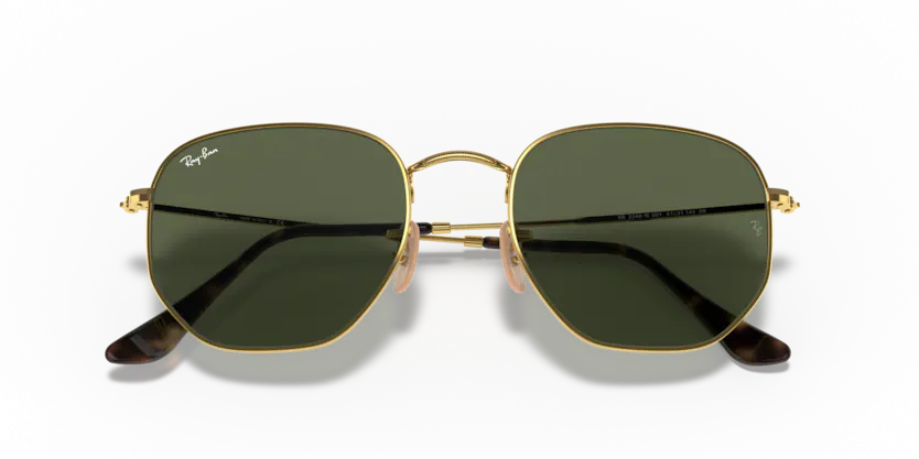 RAY BAN RB3548N 001 HEXAGONAL DORADO