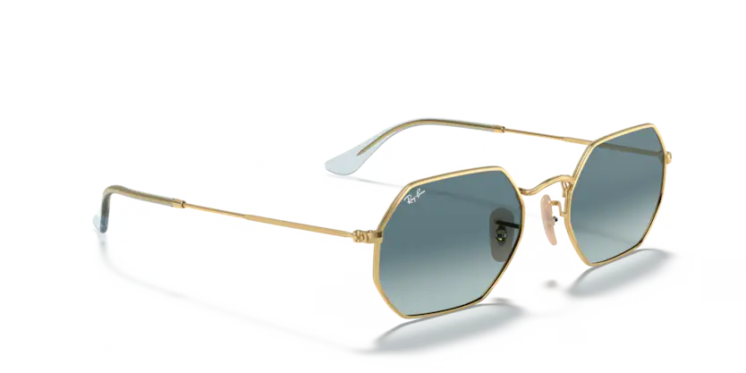 RAY BAN RB3556N 91233M OCTAGONAL DORADO