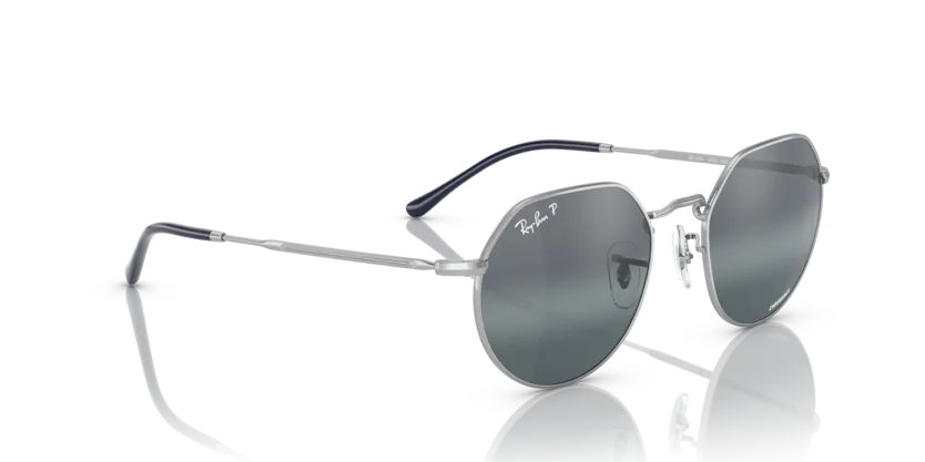 RAY BAN RB3565 9242G6 JACK PLATEADO