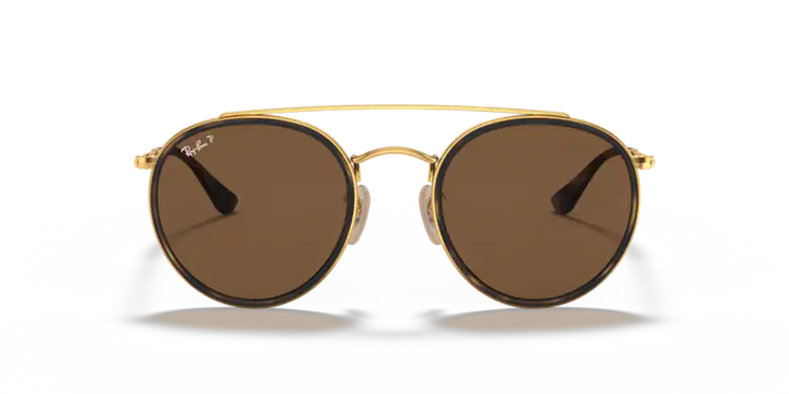 RAY BAN ROUND DOUBLE BRIDGE  POLARIZADO RB3647N